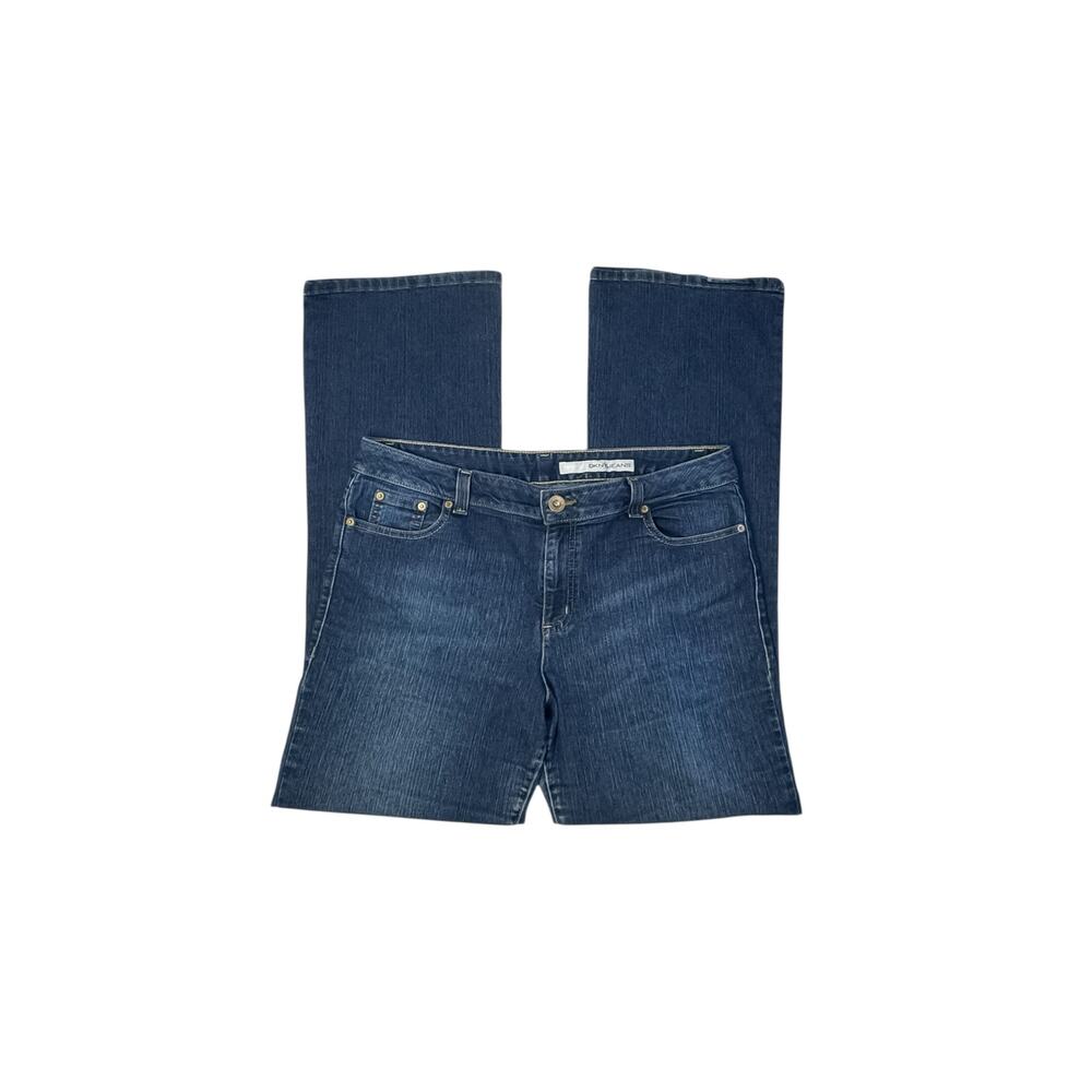 DKNY SOHO Dark Wash Straight Leg Jeans - Size 16